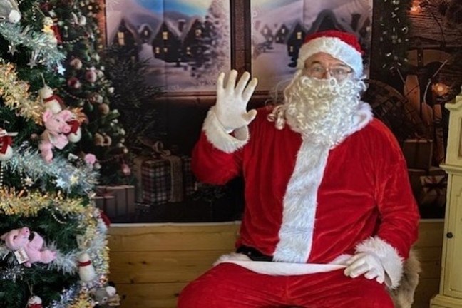 Santa's mini animal farm grotto